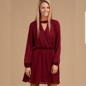 NWT Altar'd State | Red V-neck Serres Dress